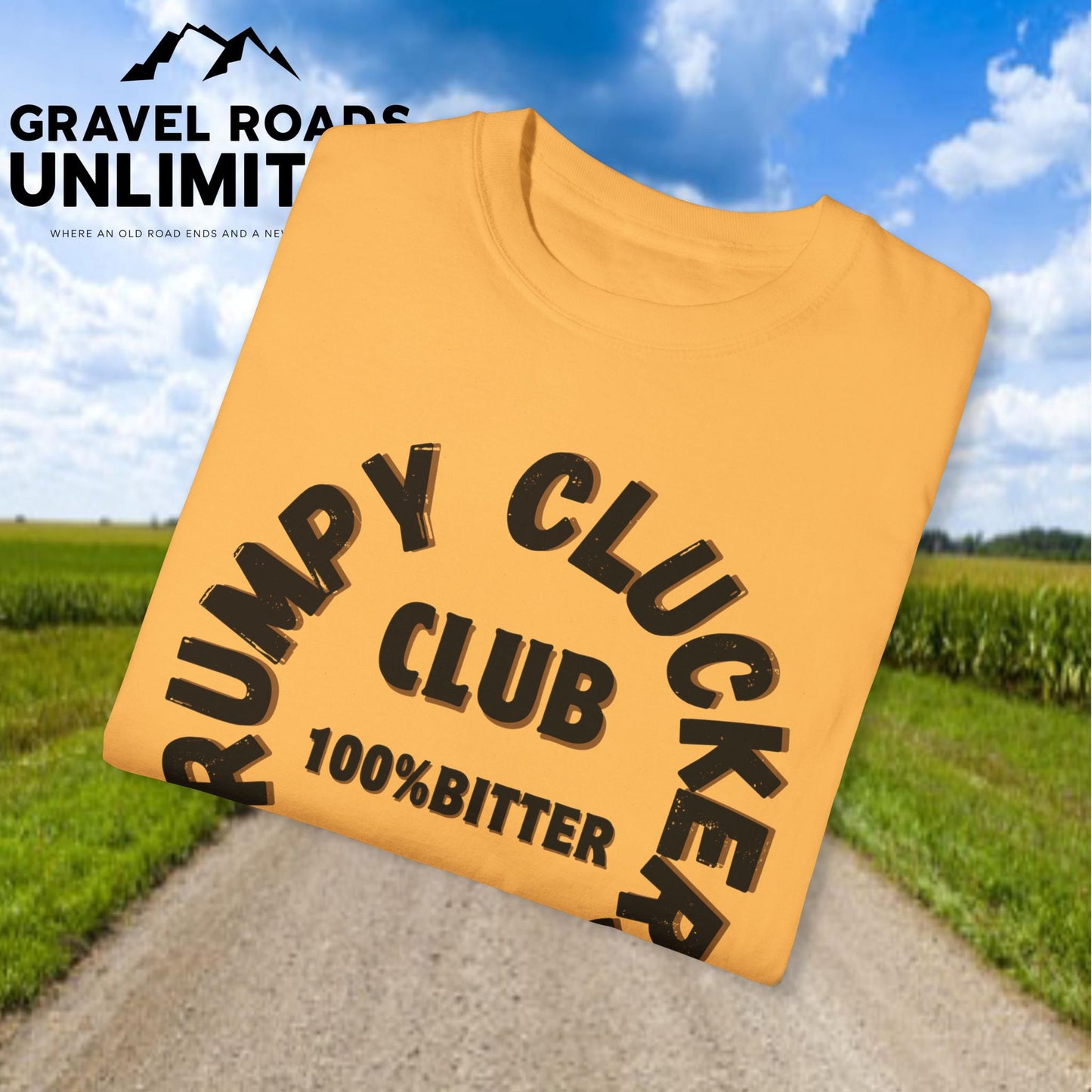 Grumpy Cluckers Club T-Shirt - 100% Bitter Lifetime Membership Tee