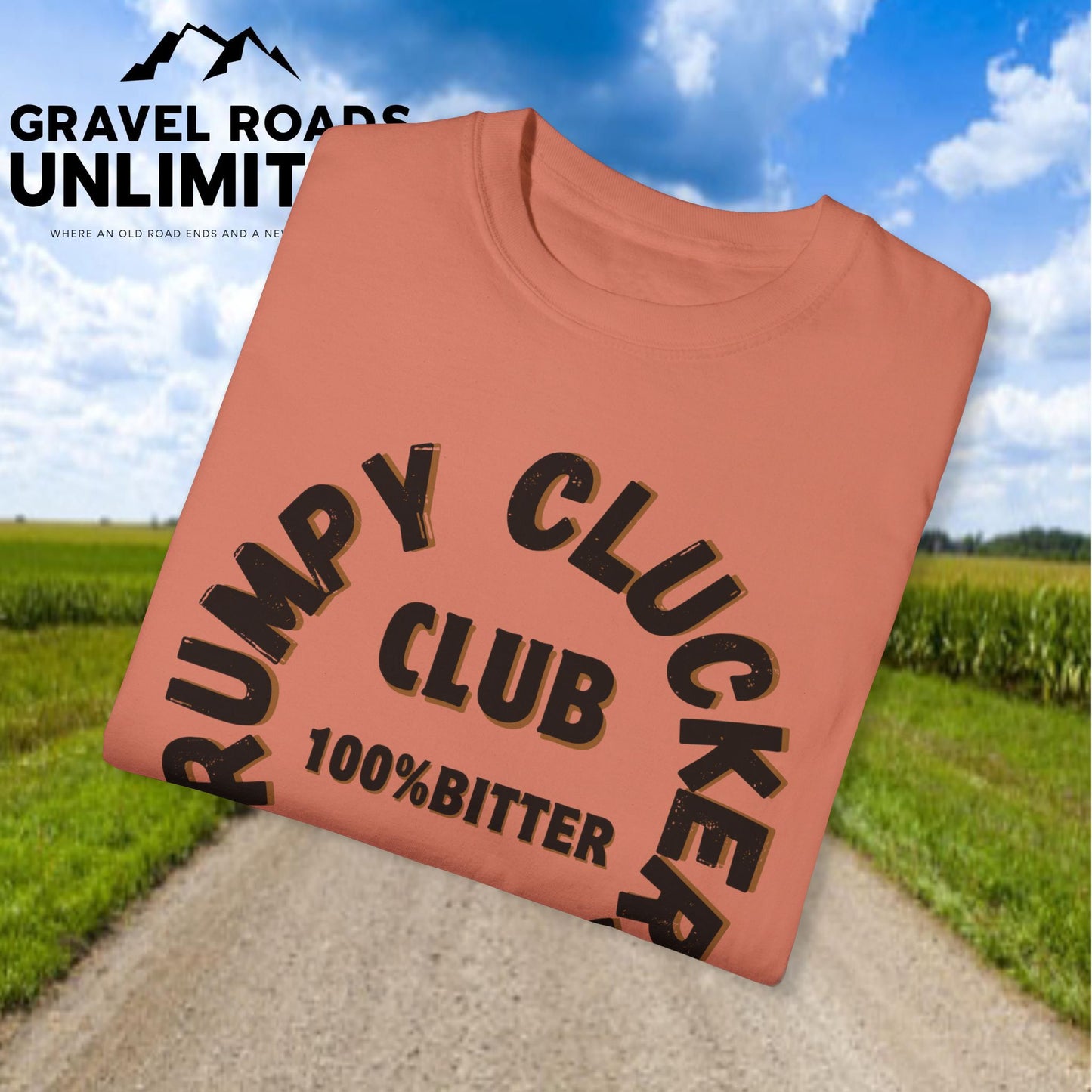 Grumpy Cluckers Club T-Shirt - 100% Bitter Lifetime Membership Tee