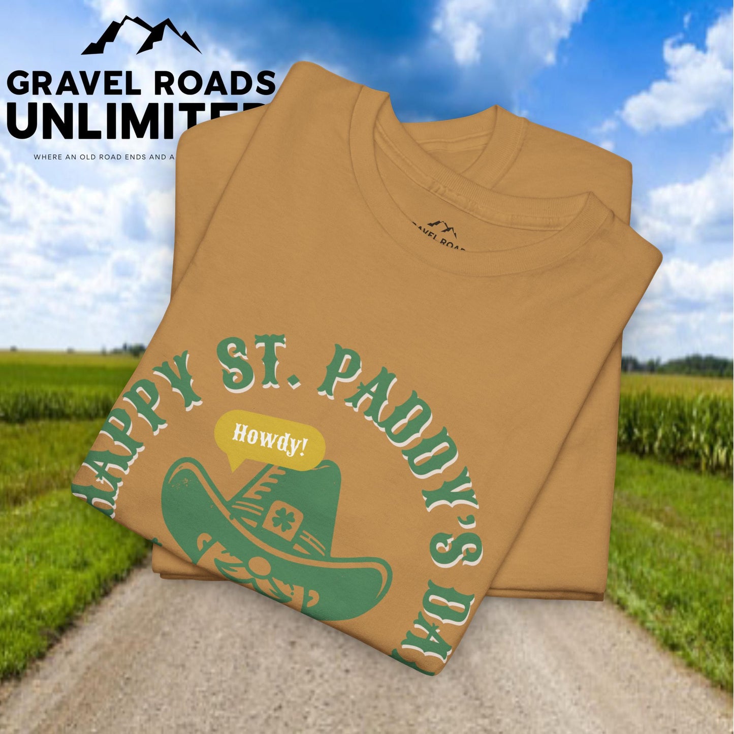 St. Patrick's Day Unisex Heavy Cotton Tee - Celebrate with Fun Graphics!