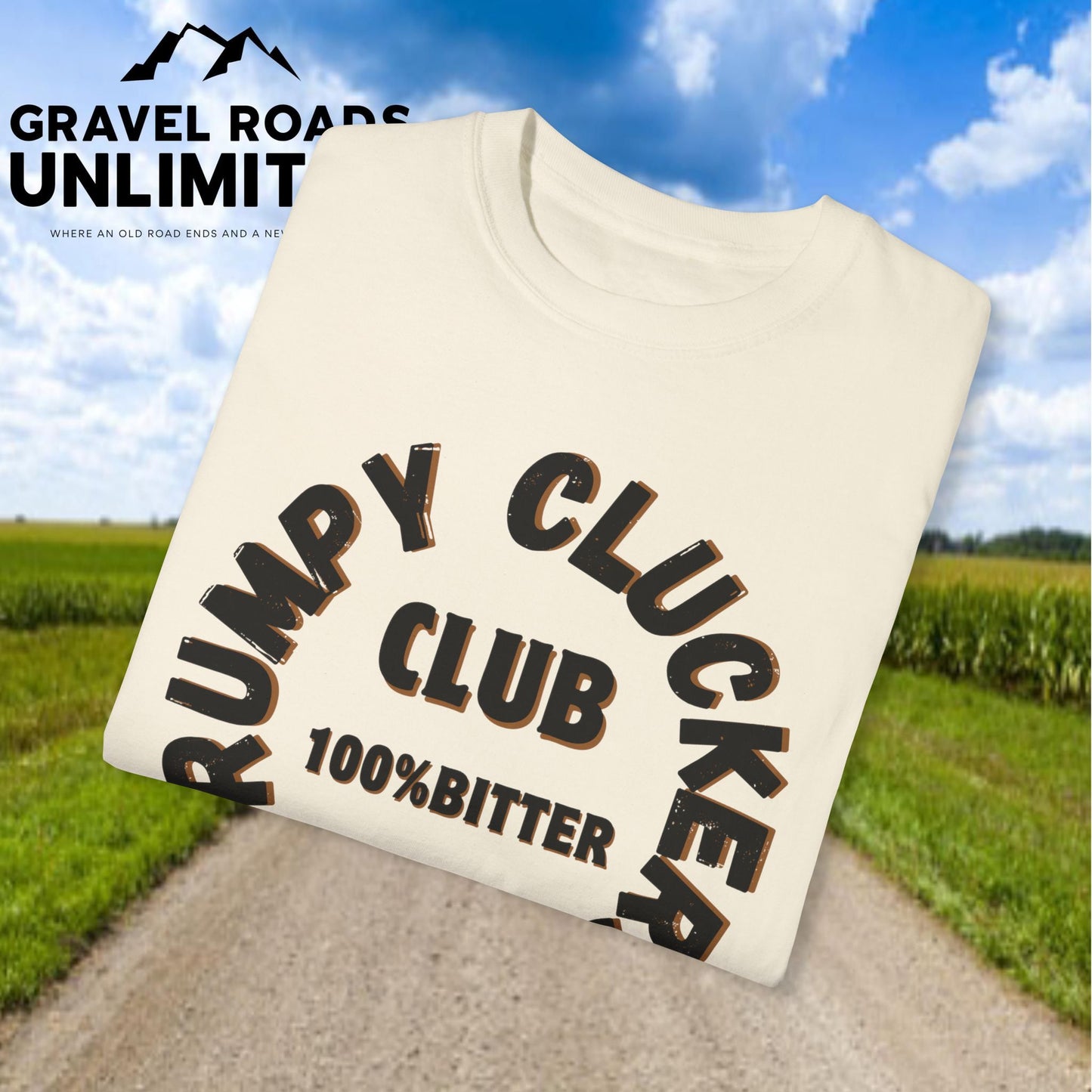 Grumpy Cluckers Club T-Shirt - 100% Bitter Lifetime Membership Tee