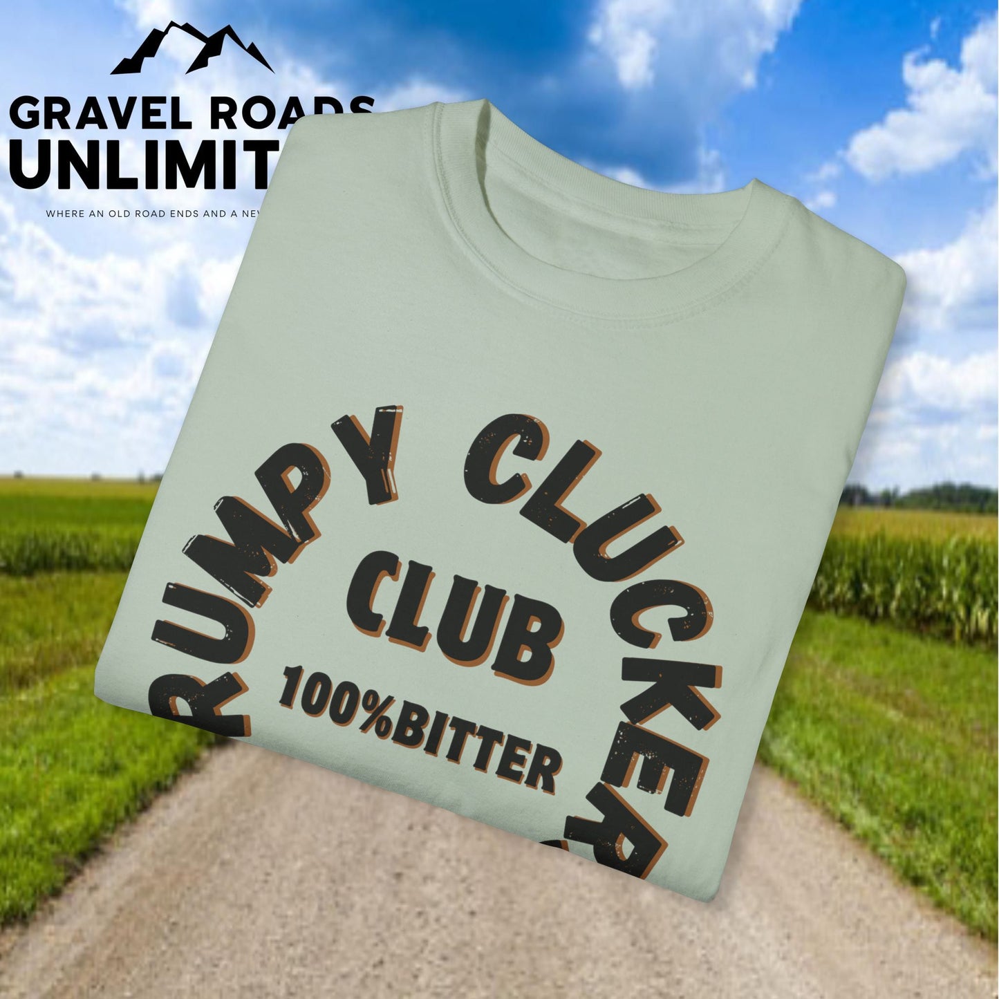 Grumpy Cluckers Club T-Shirt - 100% Bitter Lifetime Membership Tee