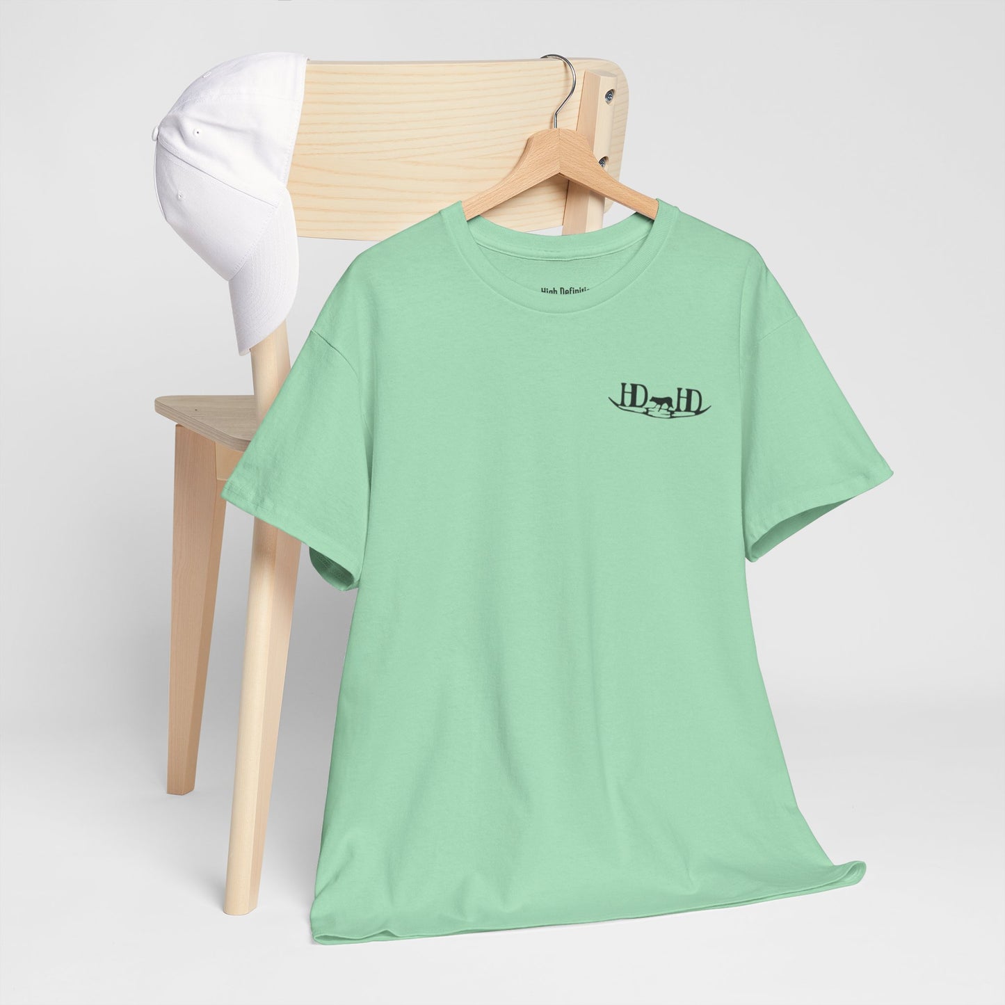 Unisex Heavy Cotton Tee - Faith-Inspired Cross Design - Perfect for Daily Wear & Spiritual Celebrations