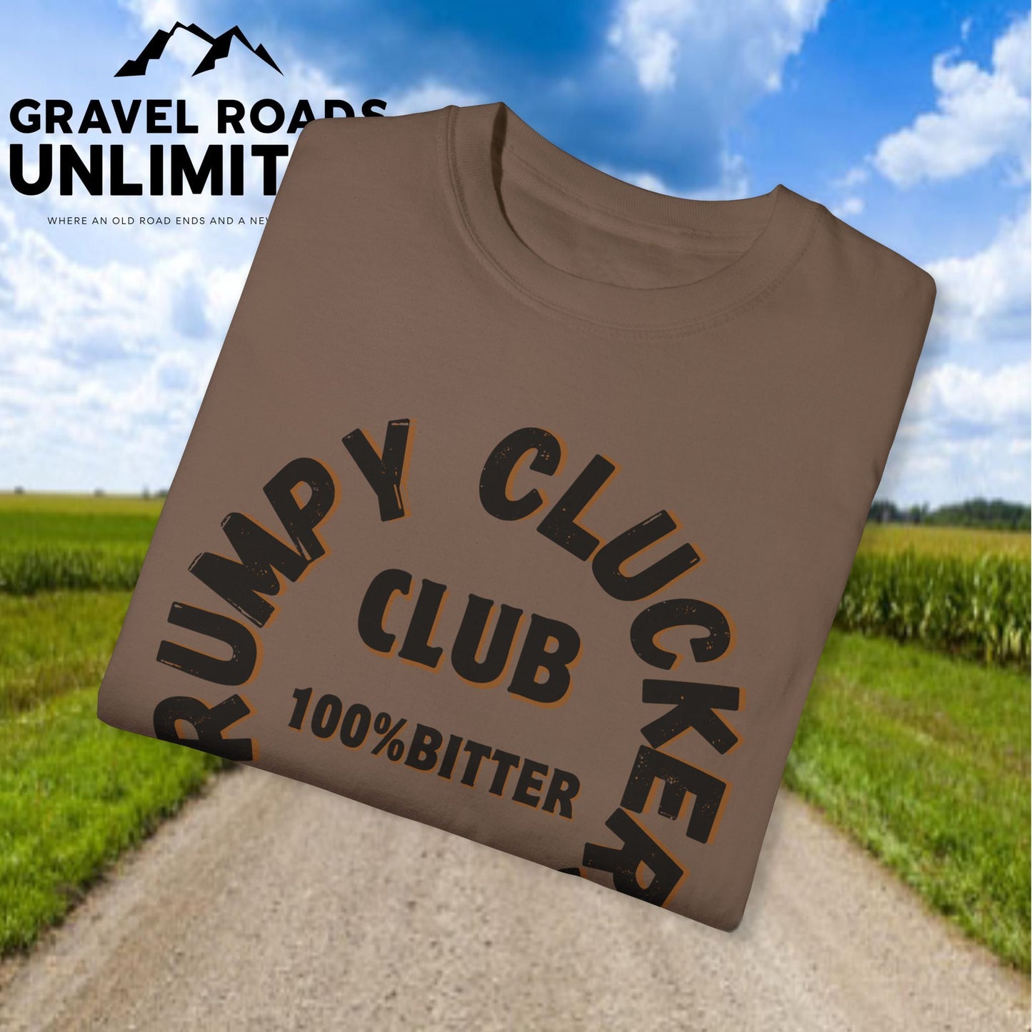 Grumpy Cluckers Club T-Shirt - 100% Bitter Lifetime Membership Tee