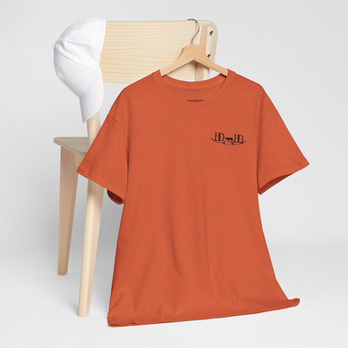 Unisex Heavy Cotton Tee - Faith-Inspired Cross Design - Perfect for Daily Wear & Spiritual Celebrations