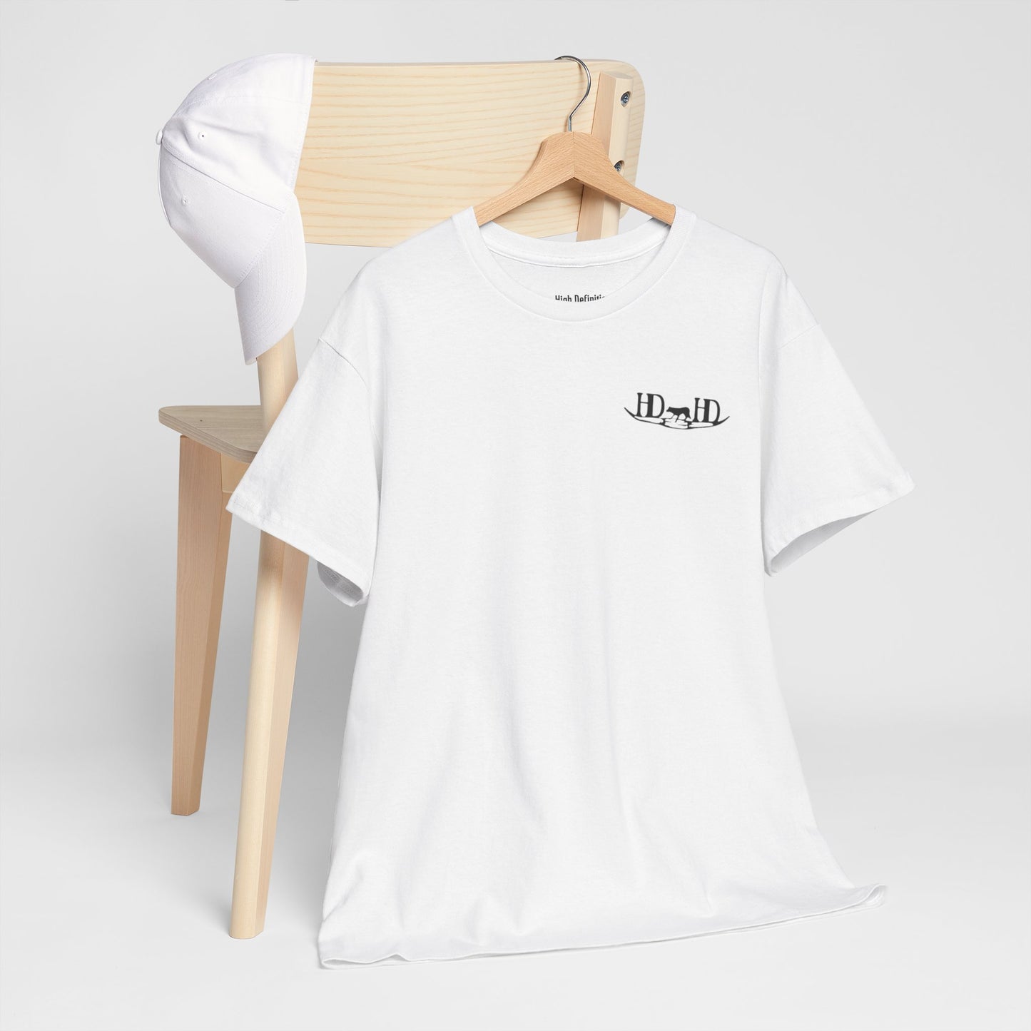 Unisex Heavy Cotton Tee - Faith-Inspired Cross Design - Perfect for Daily Wear & Spiritual Celebrations