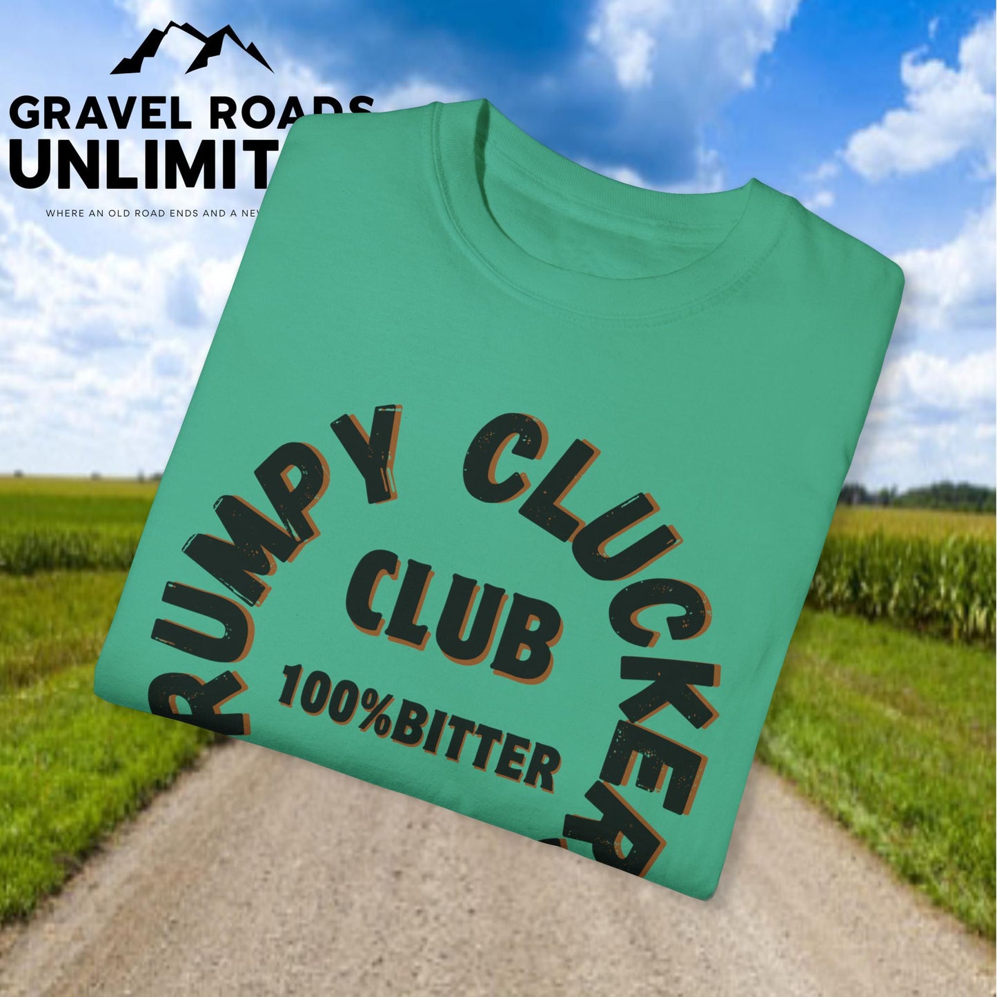 Grumpy Cluckers Club T-Shirt - 100% Bitter Lifetime Membership Tee