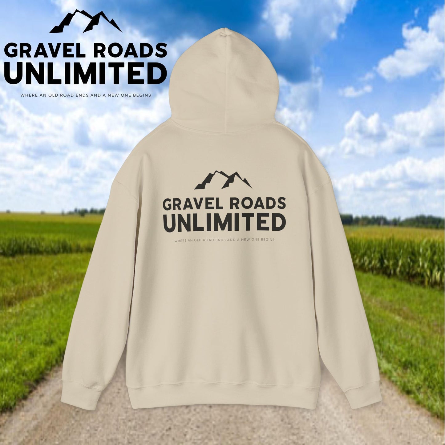 Gravel Roads Unlimited Adventure Hoodie