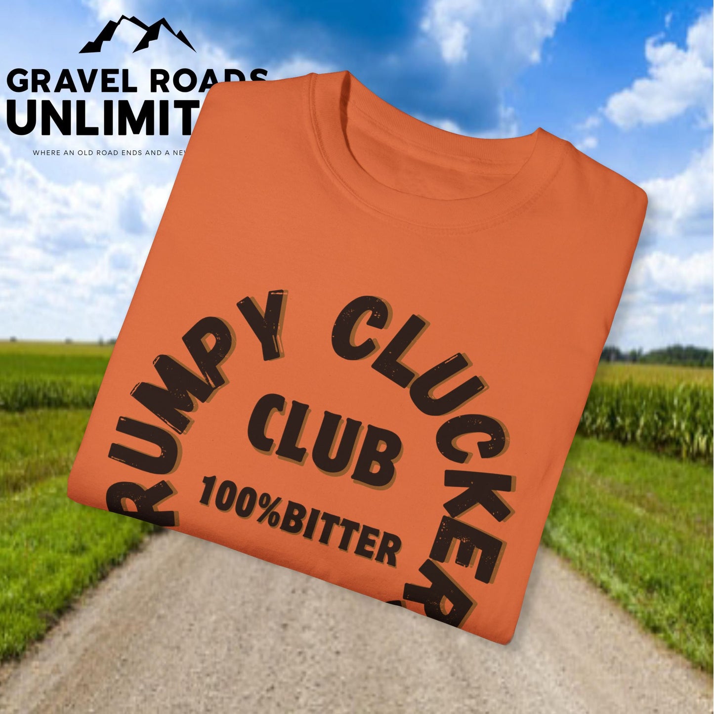Grumpy Cluckers Club T-Shirt - 100% Bitter Lifetime Membership Tee