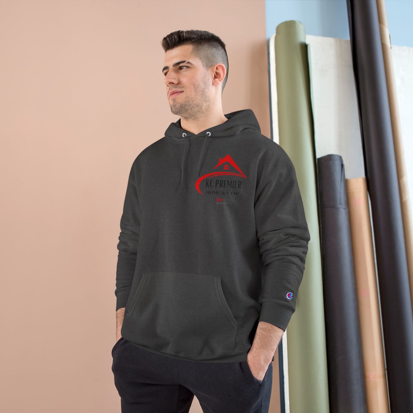 KC Premier Home & Land Champion Hoodie - Cozy Property Branding Sweatshirt