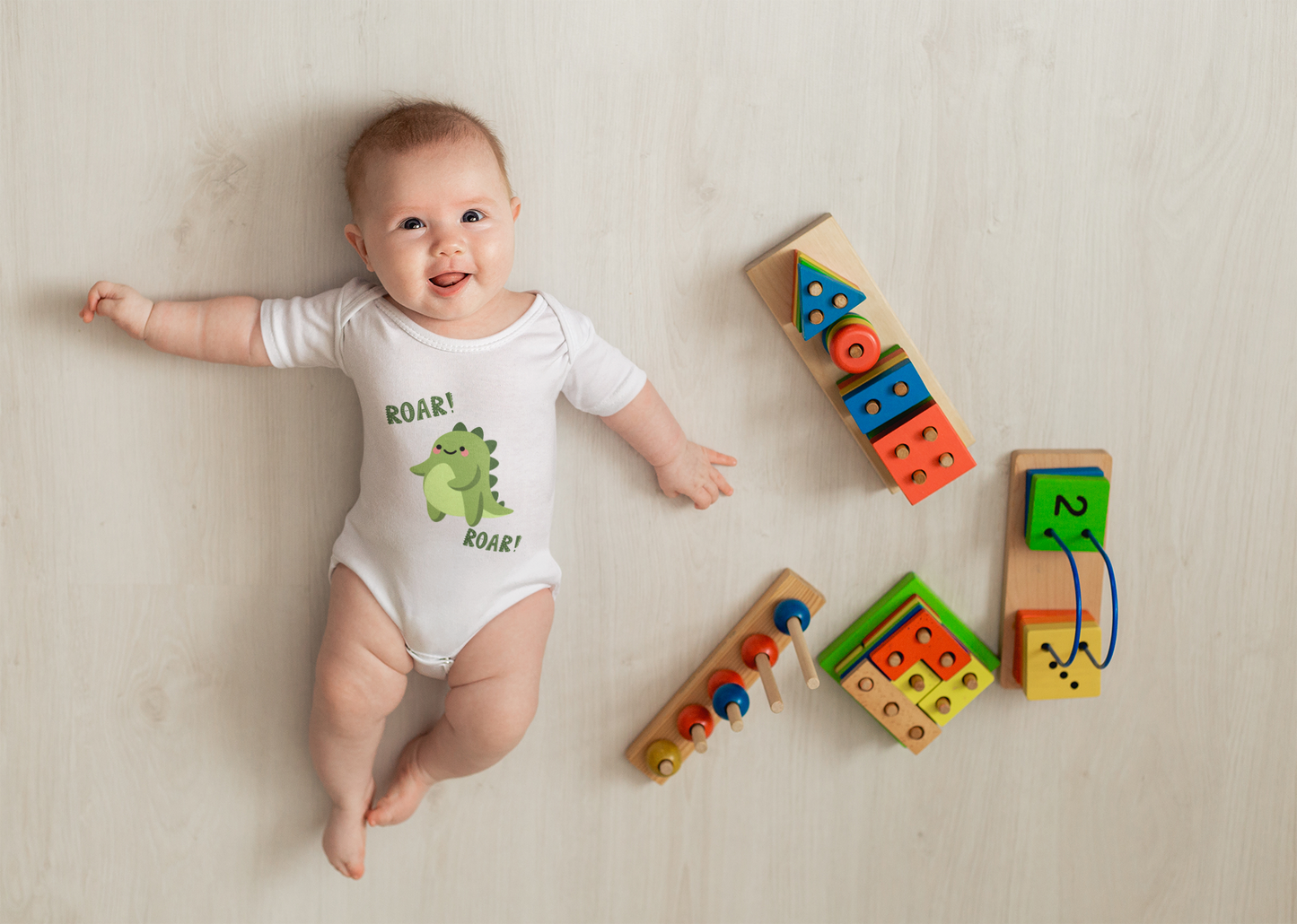 Dinosaur Roar Infant Bodysuit