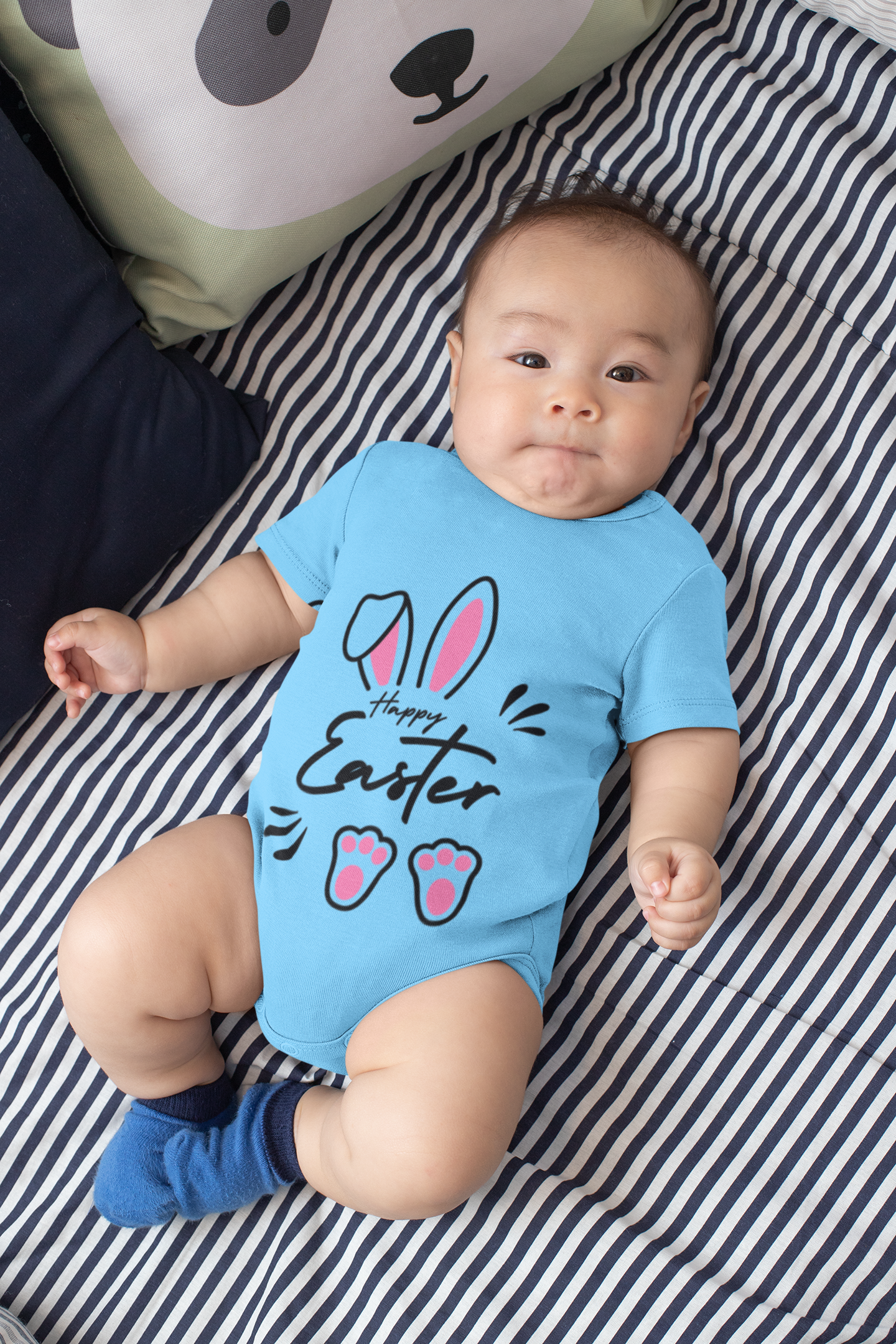Girl and boy infant Easter goodies
