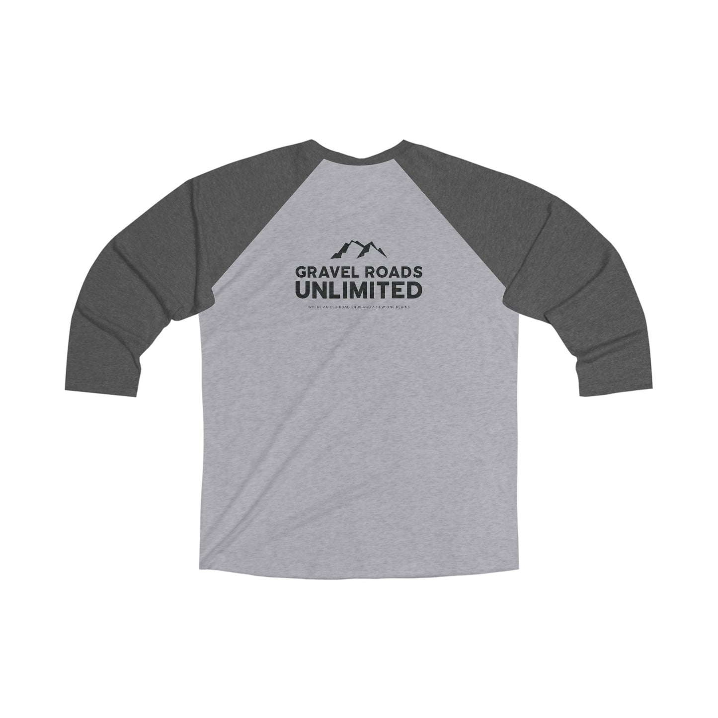 Unisex Tri-Blend 3\4 Raglan Tee