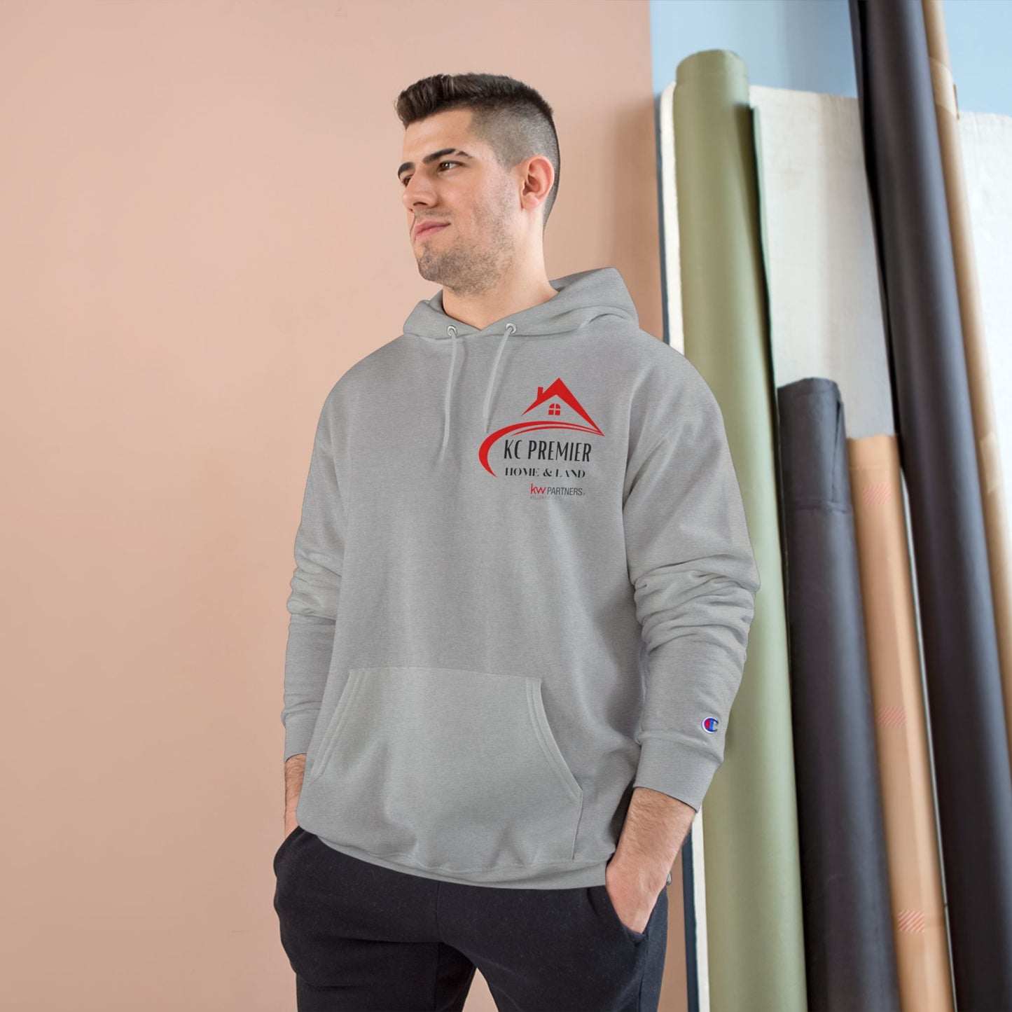 KC Premier Home & Land Champion Hoodie - Cozy Property Branding Sweatshirt