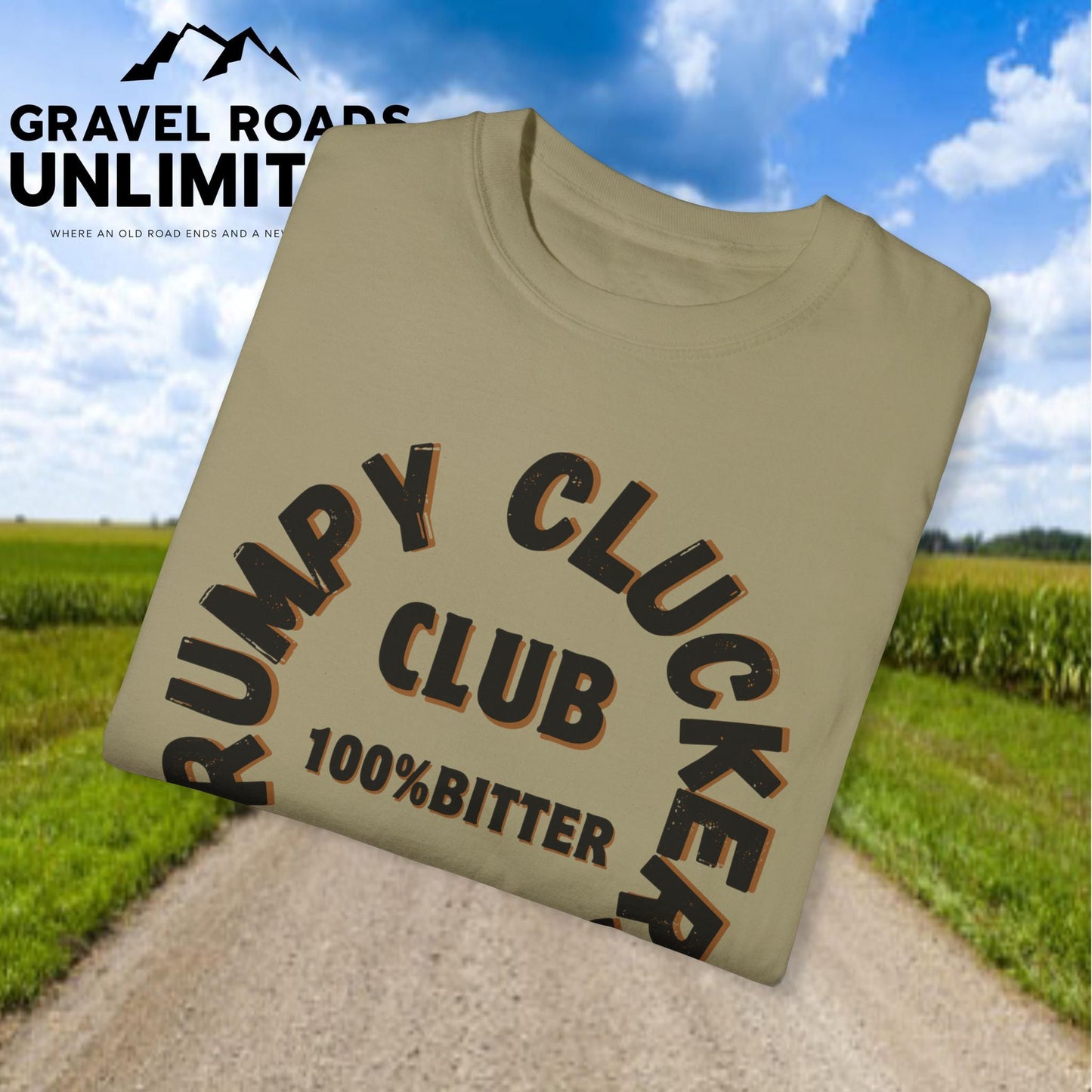 Grumpy Cluckers Club T-Shirt - 100% Bitter Lifetime Membership Tee