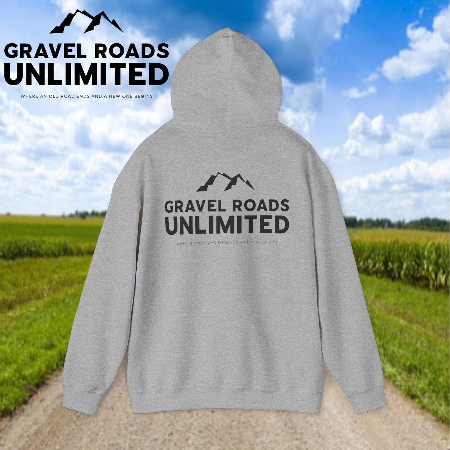 Gravel Roads Unlimited Adventure Hoodie