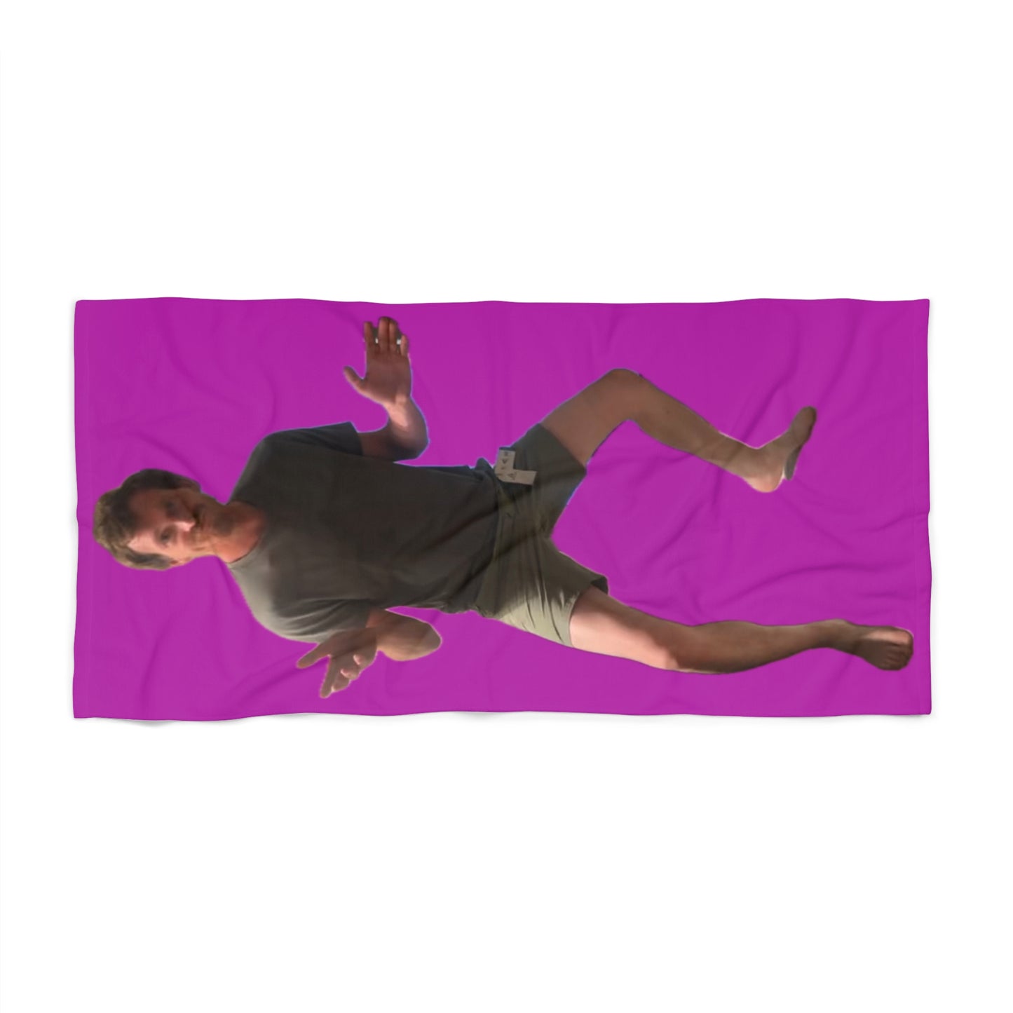 Funny Pose Beach towel- Nick