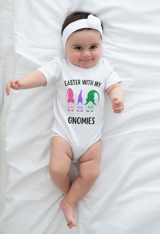 Easter With the  Gnomies Infant Bodysuit