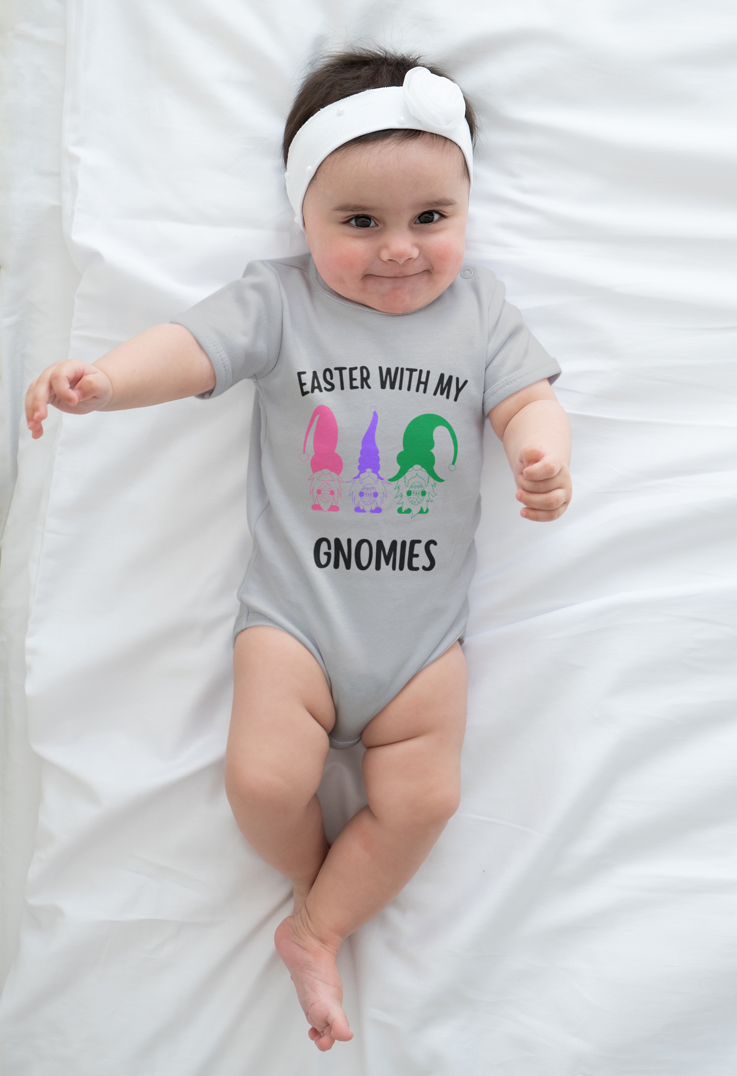 Easter With the  Gnomies Infant Bodysuit