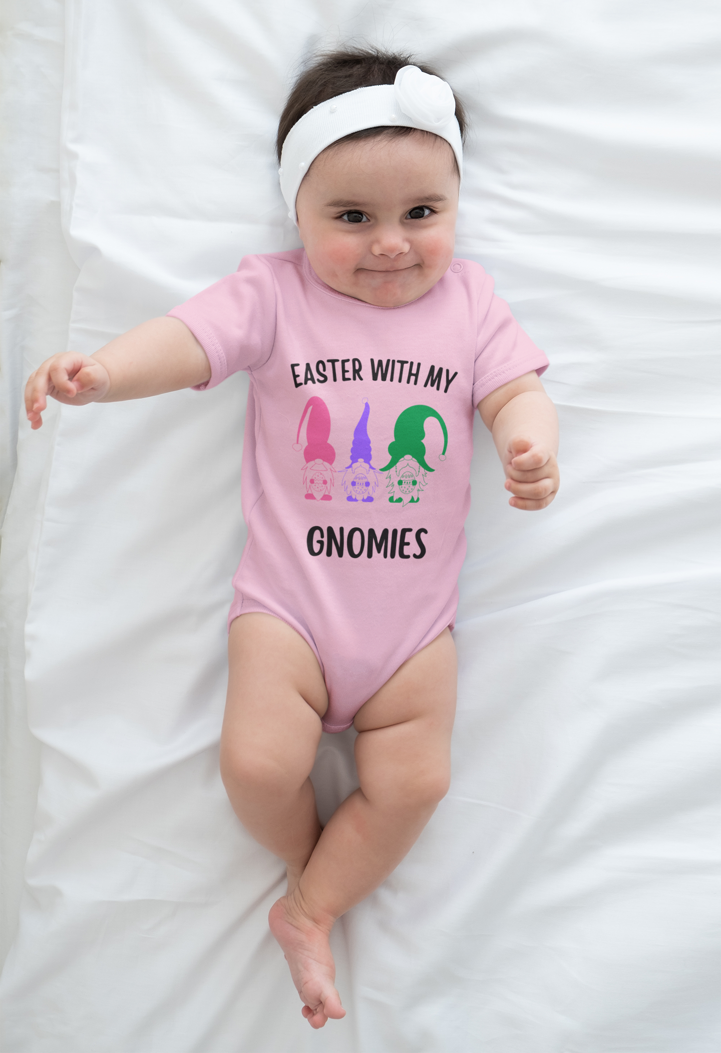 Easter With the  Gnomies Infant Bodysuit