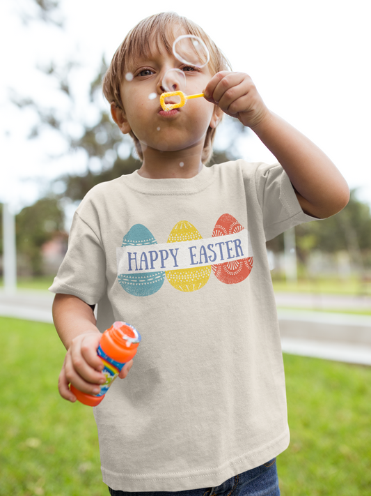 Infant Tee - Happy Easter Celebration with Eggs