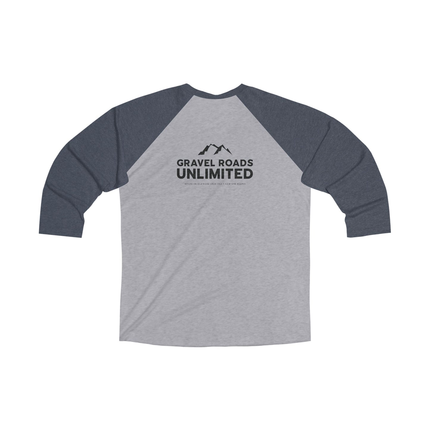Unisex Tri-Blend 3\4 Raglan Tee