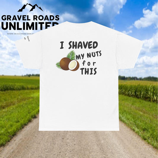 I shaved my nuts for this